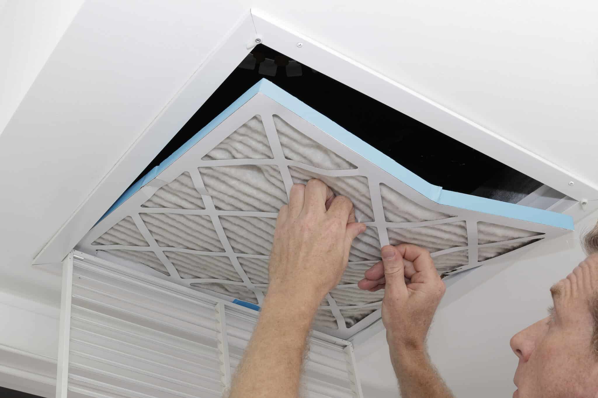 Preventive Maintenance Tips to avoid HVAC problems, replace Air Filters regularly.