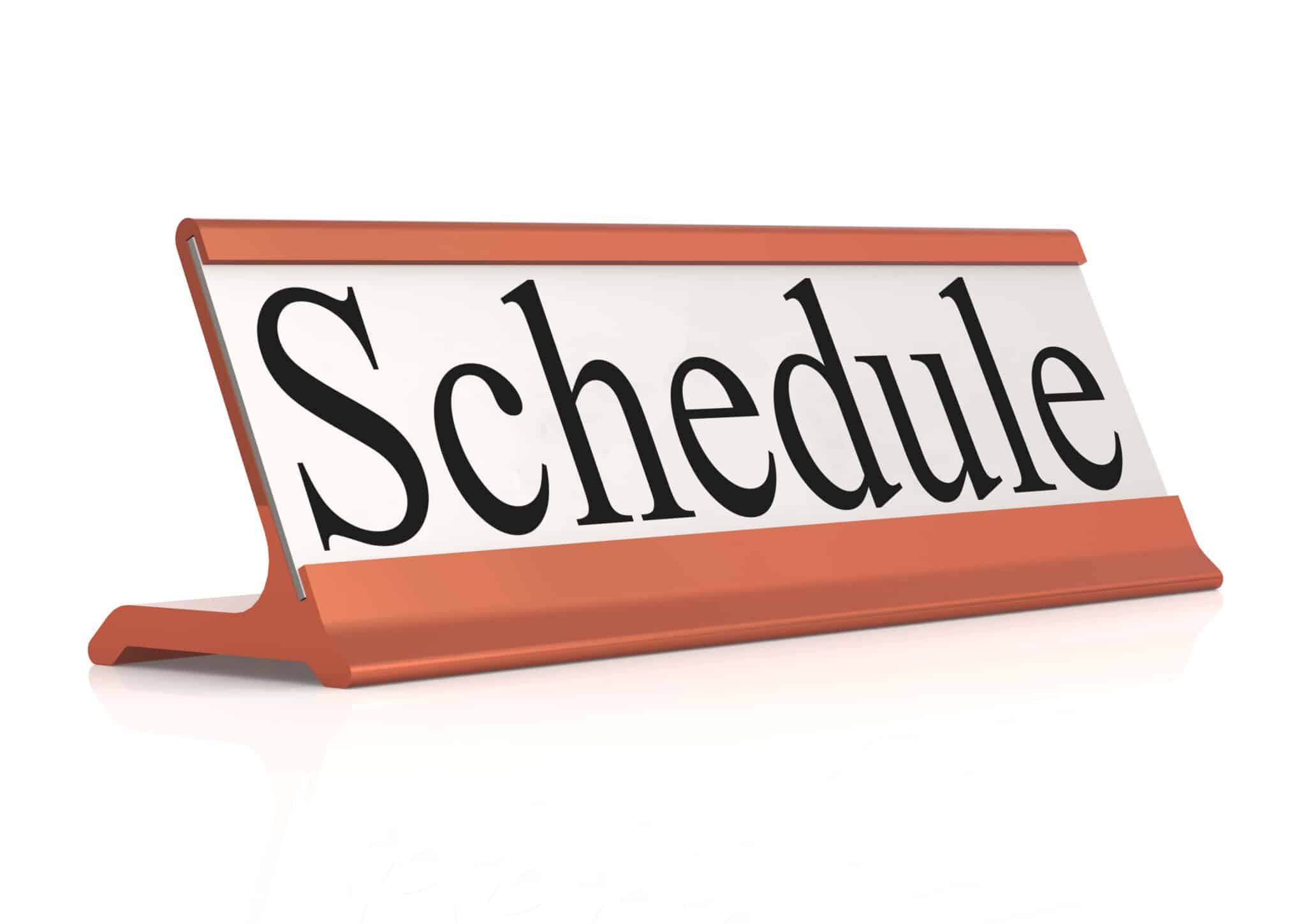 Schedule word, HVAC Plenum.